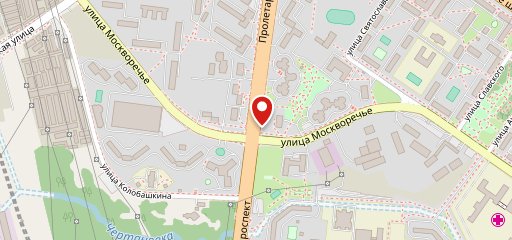 Столовая на карте