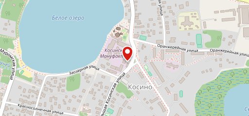 Столовая на карте