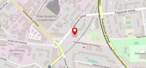 Столовая на карте