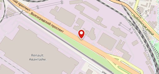Столовая на карте