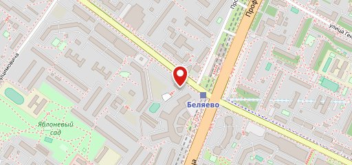 Столовая на карте