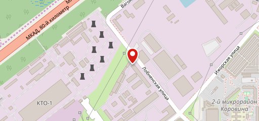 Столовая на карте