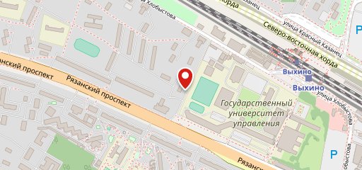 Столовая на карте