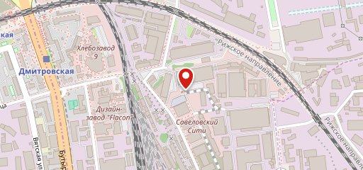Столовая на карте