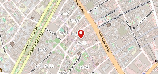 Столовая на карте
