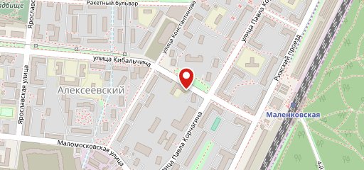 Столовая МПГУ на карте
