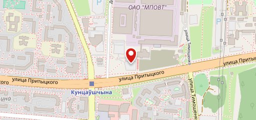 Столовая МПОВТ на карте