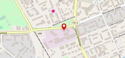 Столовая на карте