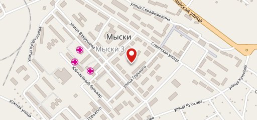 Столовая на карте