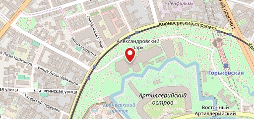 Столовая Мюзик-холла на карте
