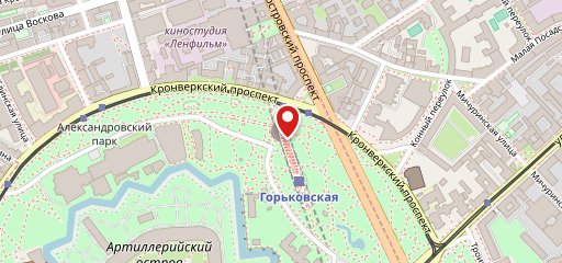 Столовая на Кронверкском Проспекте, 5 на карте