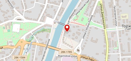 Столовая № 1 на карте