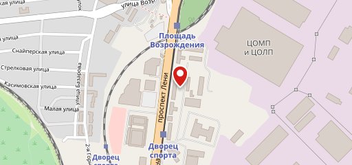 Столовая № 1 на карте