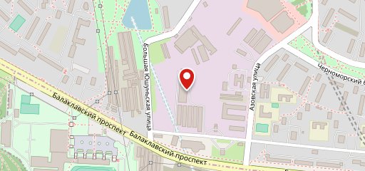 Столовая на Балаклавке на карте