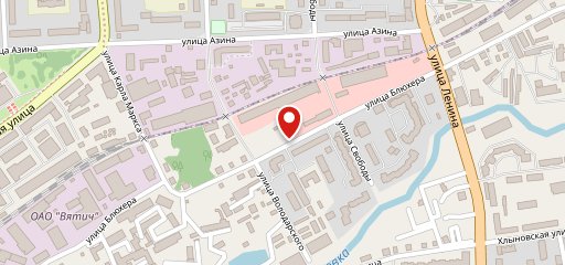 Столовая на карте