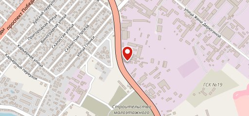 Столовая на Бородина на карте