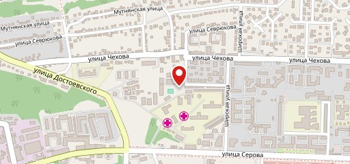Столовая на Чехова на карте