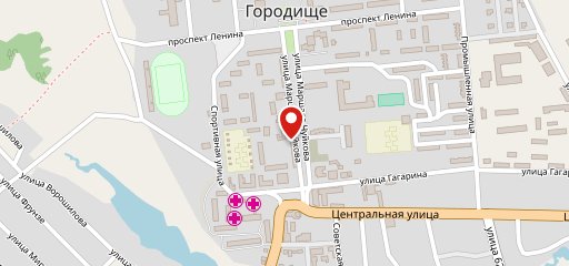 Столовая на карте