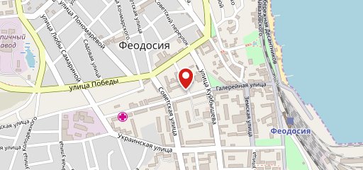 Столовая на Галерейной на карте