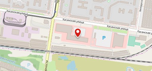 Столовая На Хасанской на карте