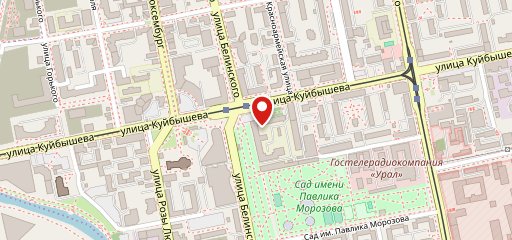 Столовая На Куйбышева на карте
