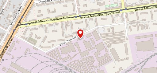 Столовая на Лукиных на карте