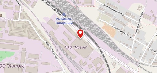 Столовая на Магме на карте