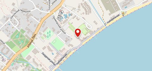 Столовая на Приморской на карте