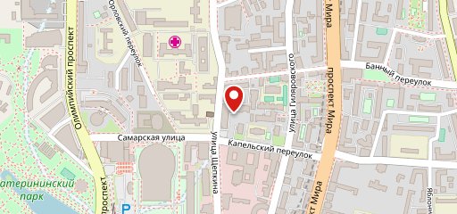 Столовая на Щепкина (2 этаж) на карте
