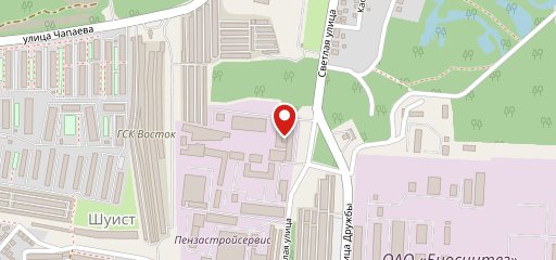 Столовая на светлой на карте