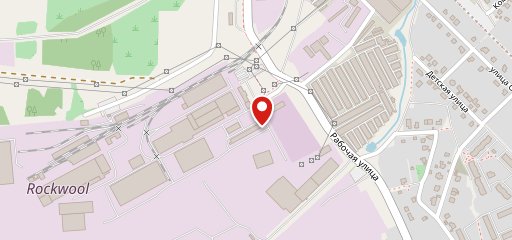 Столовая на территории завода ROCKWOOL на карте
