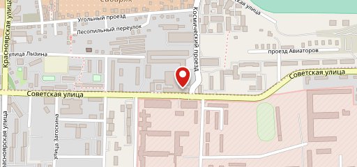 На типографии на карте
