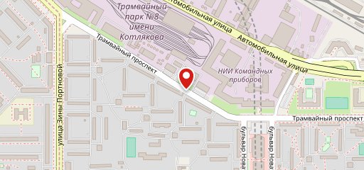 Столовая на Трамвайном 12 на карте