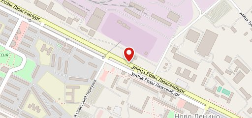 Столовая на Удобном на карте