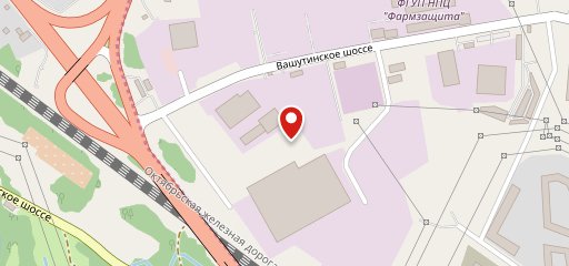 Столовая на Вашутинском на карте