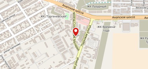 На Восточном на карте