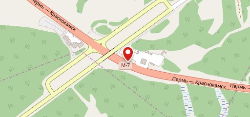 Столовая на заправке Ликом на карте