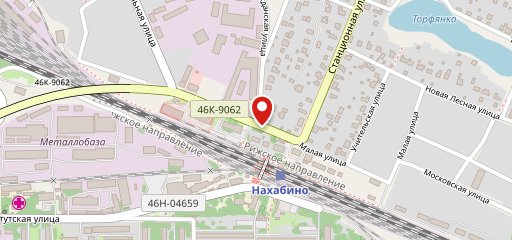 Столовая на карте