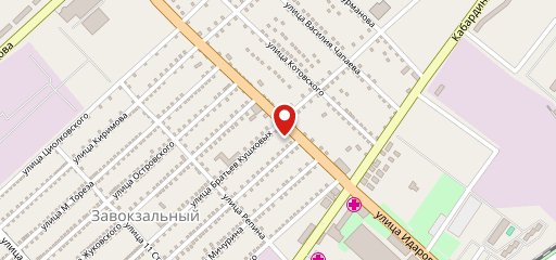 Столовая на карте
