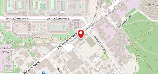 Столовая налоговой на карте