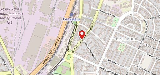 Столовая налоговой на карте