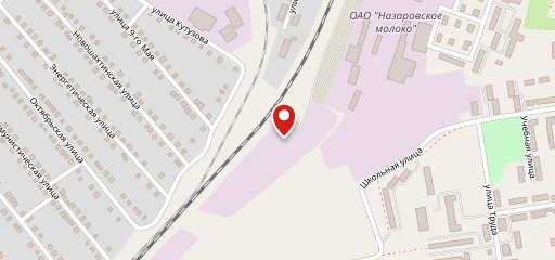 Столовая на карте