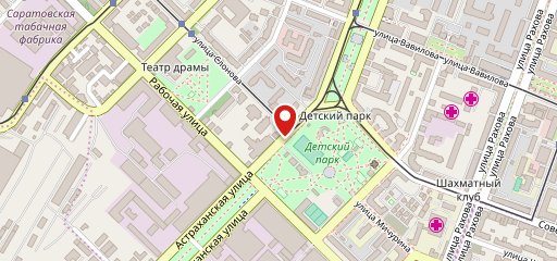 Столовая NC 8 этаж на карте