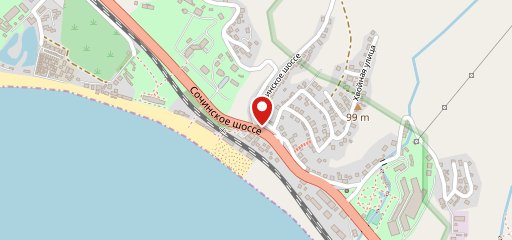 Столовая Небеса на карте