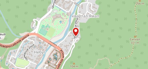 Столовая на карте