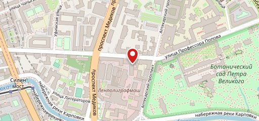 Столовая на карте
