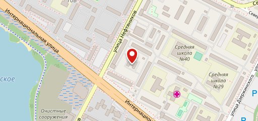 Столовая на карте