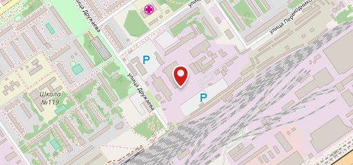Столовая на карте