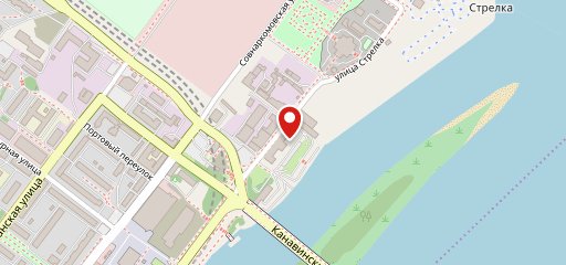 Столовая на карте