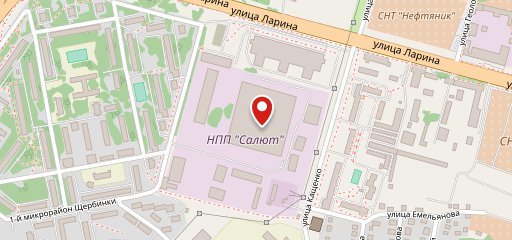 Столовая на карте